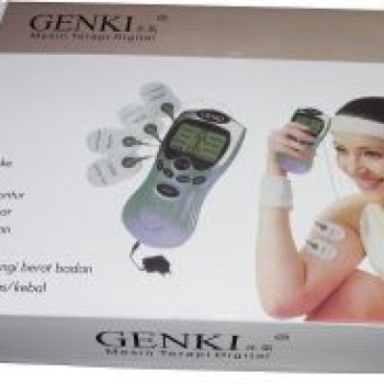 LICHIDARE STOC :Aparat de electrostimulare cu 4 electrozi Genki 