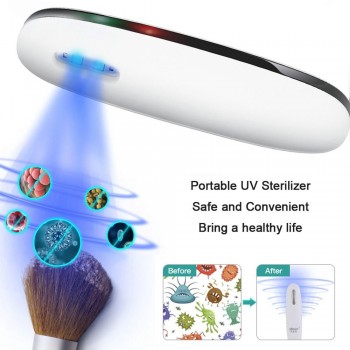 Sterilizator portabil cu lumina UV, alb