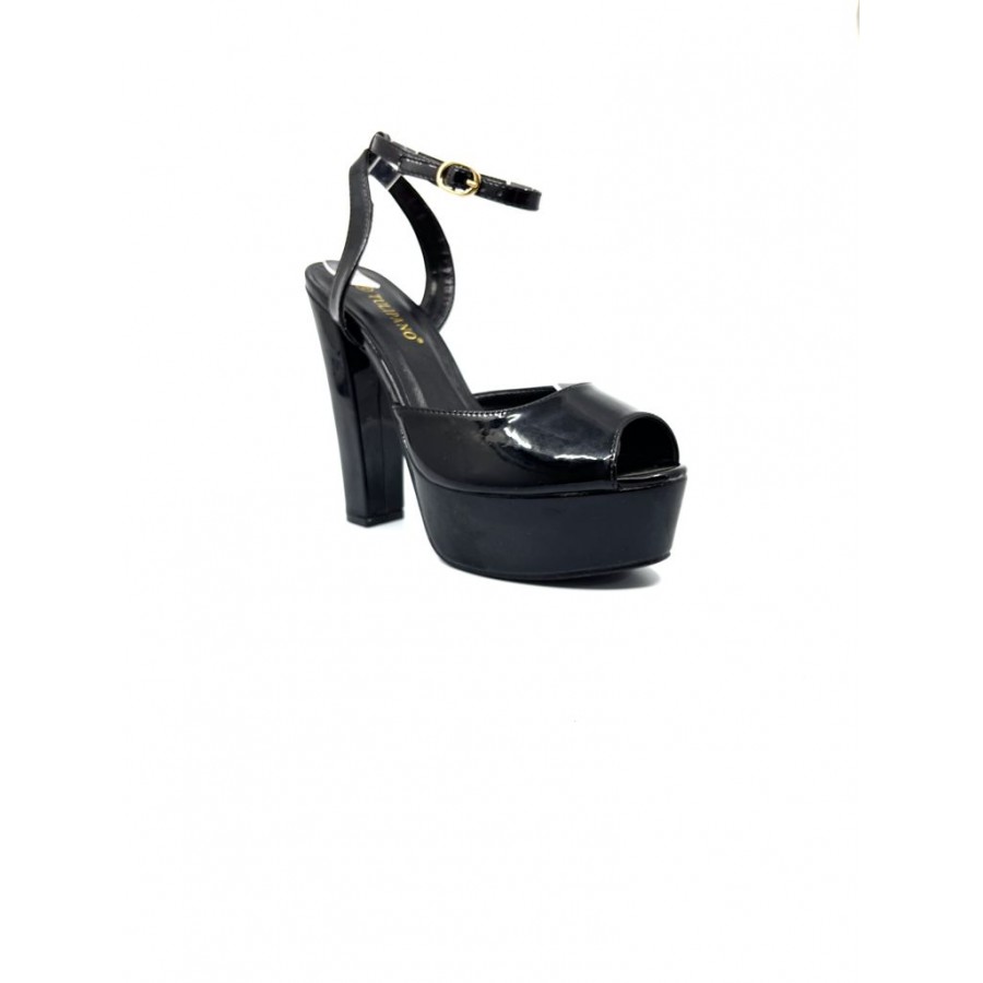 Sandale K1L6336-3 BLACK R3/5/4 - Sandale Toc - wowreduceri.ro