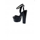 Sandale K1L6336-3 BLACK R3/5/4 - Sandale Toc - wowreduceri.ro