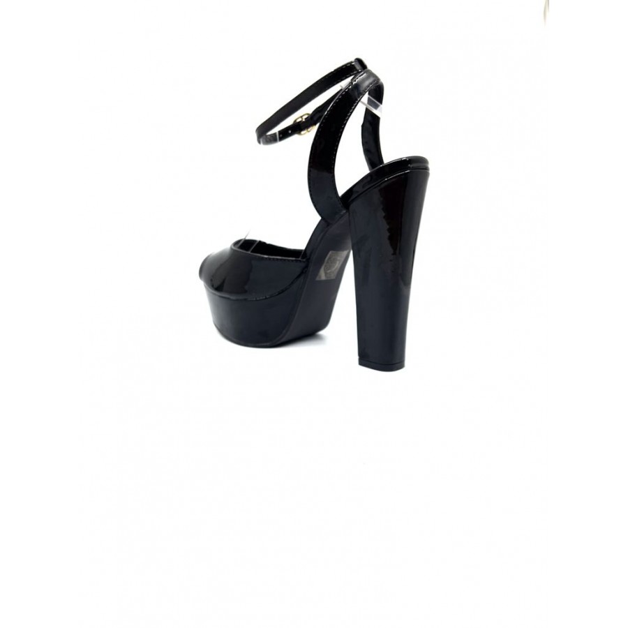 Sandale K1L6336-3 BLACK R3/5/4 - Sandale Toc - wowreduceri.ro