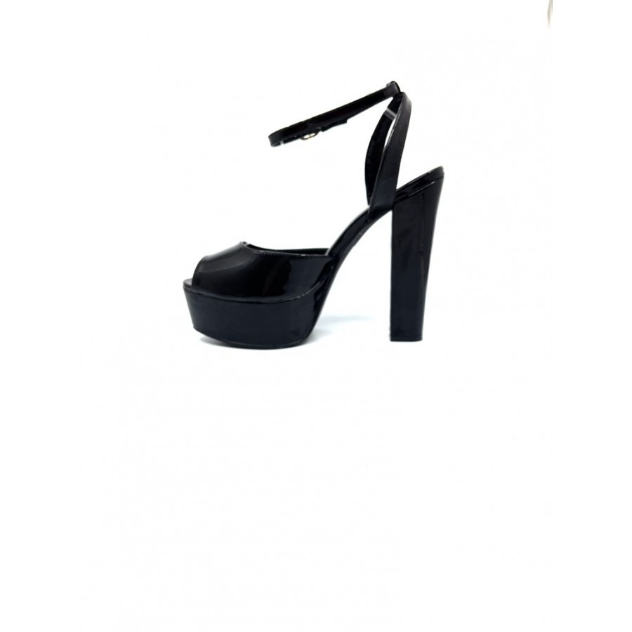 Sandale K1L6336-3 BLACK R3/5/4 - Sandale Toc - wowreduceri.ro