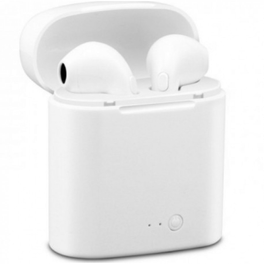 CASTI BLUETOOTH WIRELESS TWS I7S, BLUETOOTH 5.0, STEREO, DOCK INCARCARE, WHITE - Boxe, Casti, Microfoane -wowreduceri.ro CASTI BLUETOOTH WIRELESS TWS I7S, BLUETOOTH 5.0, STEREO, DOCK INCARCARE, WHITE ( Boxe, Casti, Microfoane )