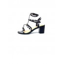 Sandale TS09 BLACK R3/10/2 - Sandale Toc - wowreduceri.ro