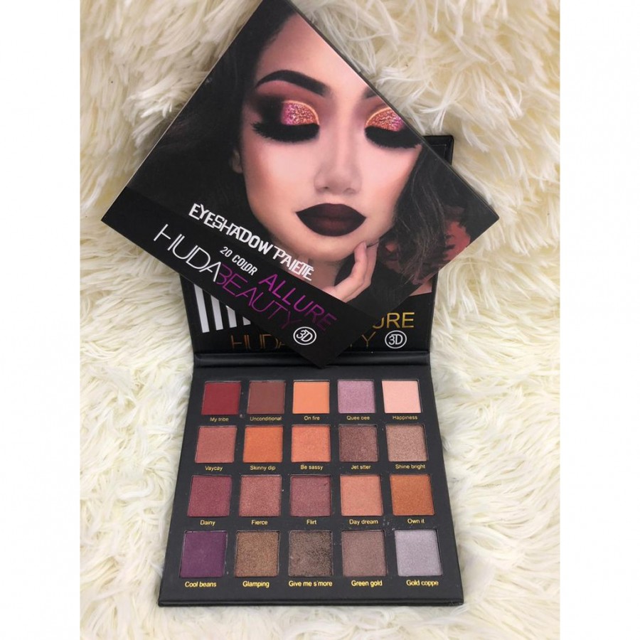 LICHIDARE STOC :Paleta culori HUDA BEAUTY ALLURE 3D - COSMETICE -wowreduceri.ro LICHIDARE STOC :Paleta culori HUDA BEAUTY ALLURE 3D ( COSMETICE )