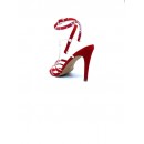 Sandale TS01 RED R3/6/5 - Sandale Toc - wowreduceri.ro