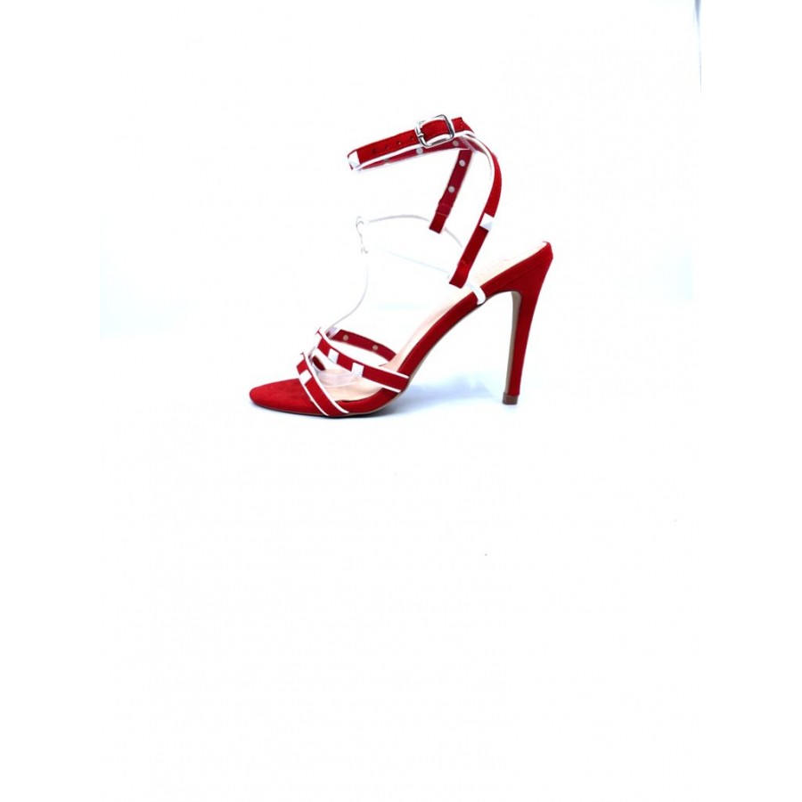 Sandale TS01 RED R3/6/5 - Sandale Toc - wowreduceri.ro
