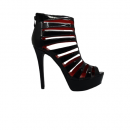 Sandale K1L9848-3 BLACK P2 - Sandale Toc - wowreduceri.ro