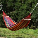 Hamac dublu bumbac cu bara de lemn, 150 x 185 cm - Casa si gradina -wowreduceri.ro Hamac dublu bumbac cu bara de lemn, 150 x 185 cm - Casa si gradina - wowreduceri.ro