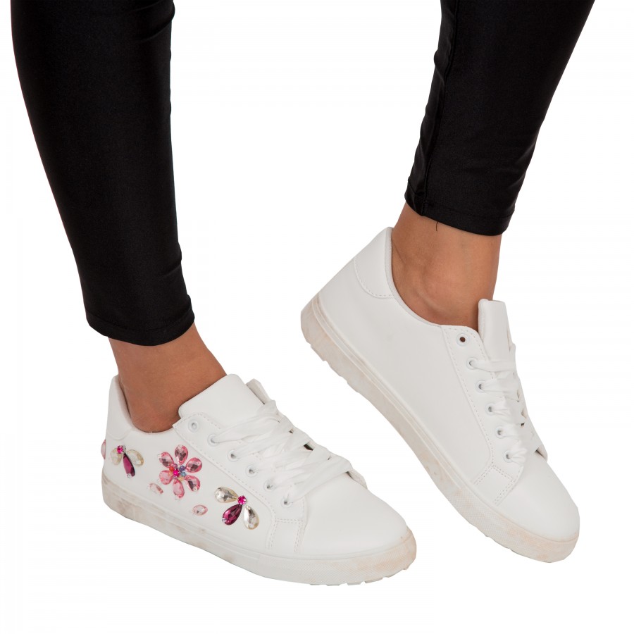 Pantofi Sport 8802 WHITE R1/1/4 - Incaltaminte Sport -wowreduceri.ro Pantofi Sport 8802 WHITE R1/1/4 - Incaltaminte Sport - wowreduceri.ro
