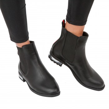 Ghete GH117 BLACK LEA PU R2/9/1 Ghete GH117 BLACK LEA PU R2/9/1