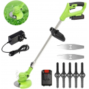 Motocoasa Electrica cu 1 Acumulator,  Trimmer Fara Cablu Pentru Iarba sau Gazon, Coada Extensibila