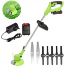 Motocoasa Electrica cu 1 Acumulator,  Trimmer Fara Cablu Pentru Iarba sau Gazon, Coada Extensibila
