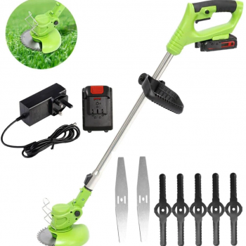Motocoasa Electrica cu 1 Acumulator,  Trimmer Fara Cablu Pentru Iarba sau Gazon, Coada Extensibila Motocoasa Electrica cu 1 Acumulator,  Trimmer Fara Cablu Pentru Iarba sau Gazon, Coada Extensibila