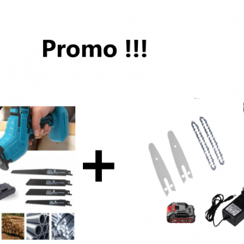 Promo!!! Fierăstrău Tip Sabie, Soricel Fără Fir Pentru Taiat si Toaletat Gradina, cu 1 Acumulator si 4 Lame Incluse + Mini drujba 6 inch cu 2 Lanturi, 2 Lama, 1 Acumulator Promo!!! Fierăstrău Tip Sabie, Soricel Fără Fir Pentru Taiat si Toaletat Gradina, cu 1 Acumulator si 4 Lame Incluse + Mini drujba 6 inch cu 2 Lanturi, 2 Lama, 1 Acumulator