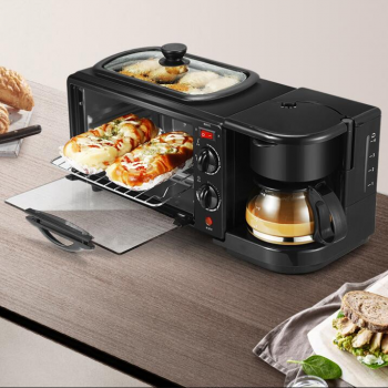 Aparat Multifunctional Electric 3 in 1 Mic Dejun, Cuptor, Grill, Filtru Cafea, cod 0150A Aparat Multifunctional Electric 3 in 1 Mic Dejun, Cuptor, Grill, Filtru Cafea, cod 0150A