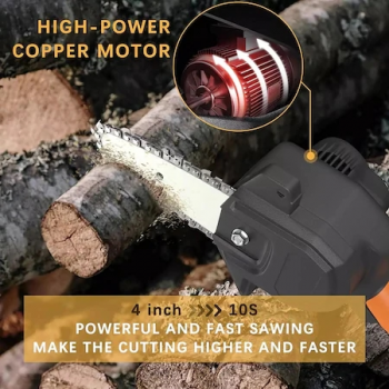Mini Drujba DSG - Fierăstrău Electric de Mâna, cu 2 Lanturi, 2 Lame, 2 Acumulatori, 24 V, 5Ah Mini Drujba DSG - Fierăstrău Electric de Mâna, cu 2 Lanturi, 2 Lame, 2 Acumulatori, 24 V, 5Ah