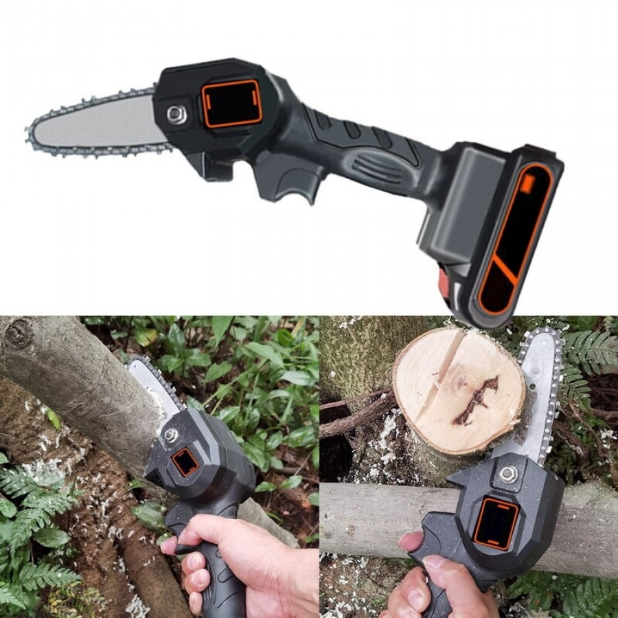 Mini Drujba Combinata 4-6 inch, cu 1Lant/ 1Lama 4 inch + 1Lant/ 1Lama 6 inch si 1Acumulator