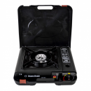Aragaz Portabil Happy Home, Pentru Camping, cu Dubla Alimentare, Butelie Spray sau Gaz. Cod 0550chmndrj