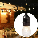 Ghirlanda Luminoasa Solara, 5 Metri cu 10 Becuri, Incarcare Panou Solar cod 0900