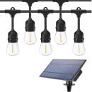 Ghirlanda Luminoasa Solara, 5 Metri cu 10 Becuri, Incarcare Panou Solar cod 0900