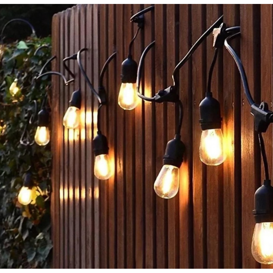 Ghirlanda Luminoasa Solara, 5 Metri cu 10 Becuri, Incarcare Panou Solar cod 0900