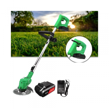 Motocoasa Electrica, Trimmer Fara Cablu Pentru Iarba sau Gazon cu 1 Acumulator, 21V, Coada Extensibila Motocoasa Electrica, Trimmer Fara Cablu Pentru Iarba sau Gazon cu 1 Acumulator, 21V, Coada Extensibila