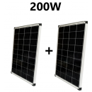 Set 2 Bucati Panou Solar Fotovoltaic, 200W, 1630x670x35mm