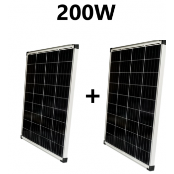 Set 2 Bucati Panou Solar Fotovoltaic, 200W, 1630x670x35mm Set 2 Bucati Panou Solar Fotovoltaic, 200W, 1630x670x35mm