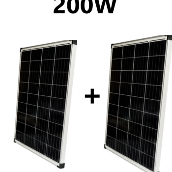 Set 2 Bucati Panou Solar Fotovoltaic, 200W, 1630x670x35mm Set 2 Bucati Panou Solar Fotovoltaic, 200W, 1630x670x35mm
