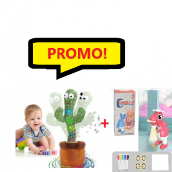 Oferta Promo - Proiector Pentru Desen in Forma de Dinozaur Roz + Cactus Dansator si Vorbitor, Jucarie Interactiva Oferta Promo - Proiector Pentru Desen in Forma de Dinozaur Roz + Cactus Dansator si Vorbitor, Jucarie Interactiva