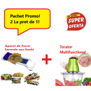 Pachet Promo 2 in 1- Aparat de Facut Sarmale + Tocator Multifunctional pentru Carne, Fructe si Legume