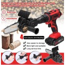 Super Oferta WOW- Mini Drujba Fierastrau 2Acumulatori, 2Lame, 2Lanturi + Adaptor Tip Minidrujba, Pentru Bormasina Super Oferta WOW- Mini Drujba Fierastrau 2Acumulatori, 2Lame, 2Lanturi + Adaptor Tip Minidrujba, Pentru Bormasina