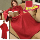 Patura cu Maneci Snuggie, Albastra, Stil Hanorac, cu Maneci Patura cu Maneci Snuggie, Albastra, Stil Hanorac, cu Maneci