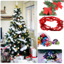 Oferta Brad Artificial de Craciun 90 cm, Suport Inclus + Cadou Accesorii Impodobit- Instalatie Colorata 100Led, 24 Globulete, 1 Beteala, 1 Varf Brad si 12 Fundite Rosii Oferta Brad Artificial de Craciun 90 cm, Suport Inclus + Cadou Accesorii Impodobit- Instalatie Colorata 100Led, 24 Globulete, 1 Beteala, 1 Varf Brad si 12 Fundite Rosii