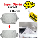 Set 2 Huse, Prelata Auto Pentru Protectia Parbrizului 2 Bucati x Protectie Auto Antigheata, Pentru Parbriz, Set 2 Huse, Prelata Auto Pentru Protectia Parbrizului