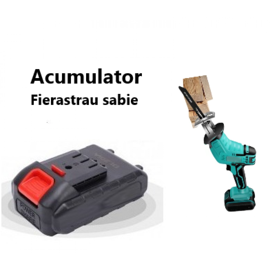 Acumulator pentru Fierăstrău Tip Sabie