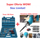 Oferta WOW- Trusa Chei Tubulare 108 piese + Fierăstrău Soricel Fără Fir cu 1 Acumulator si 4 Lame Oferta WOW- Trusa Chei Tubulare 108 piese + Fierăstrău Soricel Fără Fir cu 1 Acumulator si 4 Lame
