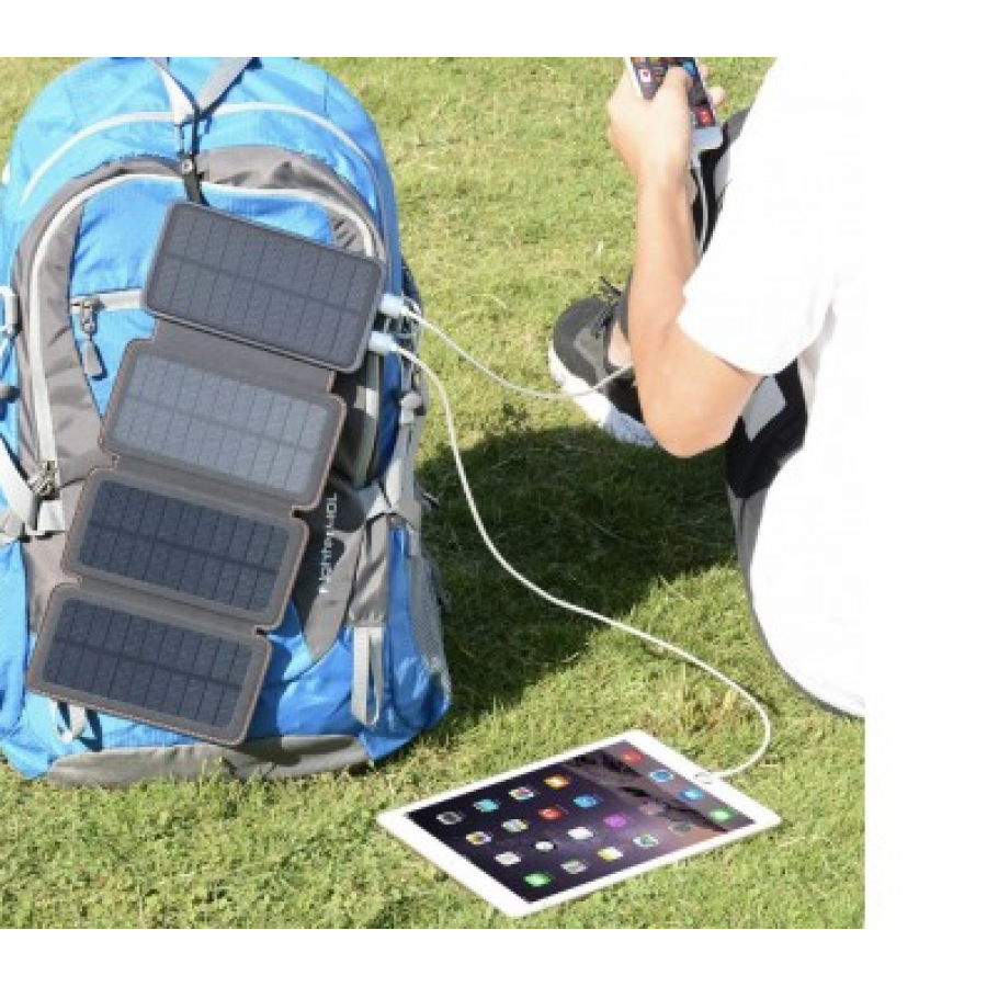 Pachet Promo- Vesta Termica Unisex Incalzita Electric prin usb + Fes, Caciula Unisex cu Casti Bluetooth + Baterie externa Solara 30000mAh
