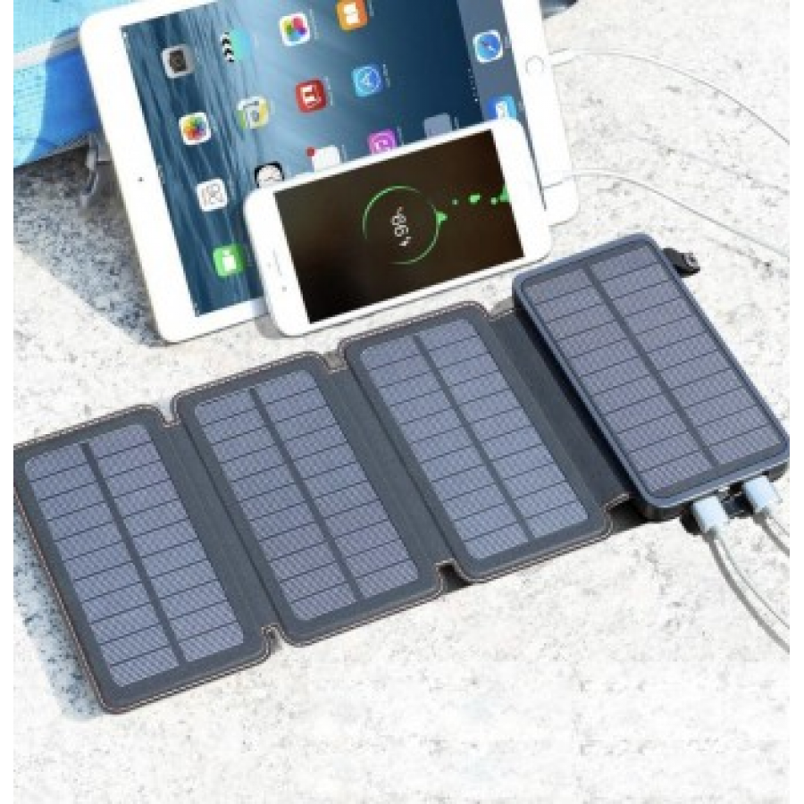 Pachet Promo- Vesta Termica Unisex Incalzita Electric prin usb + Fes, Caciula Unisex cu Casti Bluetooth + Baterie externa Solara 30000mAh