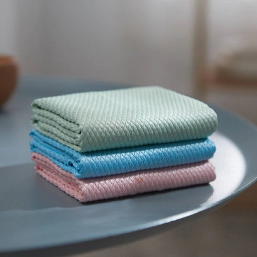 Set 3 Lavete Magice Dry Max din Nanofibră Super-Absorbantă Set 3 Lavete Magice Dry Max din Nanofibră Super-Absorbantă
