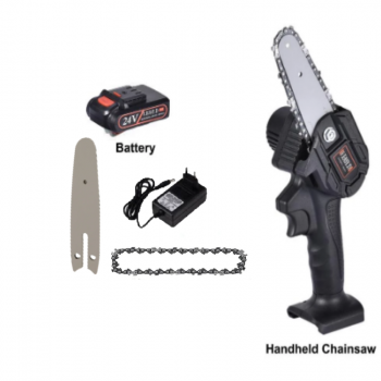 Super Oferta - Mini Drujba SAW - Fierăstrău Electric de Mâna, cu 1 Lant, 1 Lama, 1 Acumulator, 24 V, 5Ah Super Oferta - Mini Drujba SAW - Fierăstrău Electric de Mâna, cu 1 Lant, 1 Lama, 1 Acumulator, 24 V, 5Ah