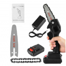 Super Oferta - Mini Drujba SAW - Fierăstrău Electric de Mâna, cu 1 Lant, 1 Lama, 1 Acumulator, 24 V, 5Ah Super Oferta - Mini Drujba SAW - Fierăstrău Electric de Mâna, cu 1 Lant, 1 Lama, 1 Acumulator, 24 V, 5Ah