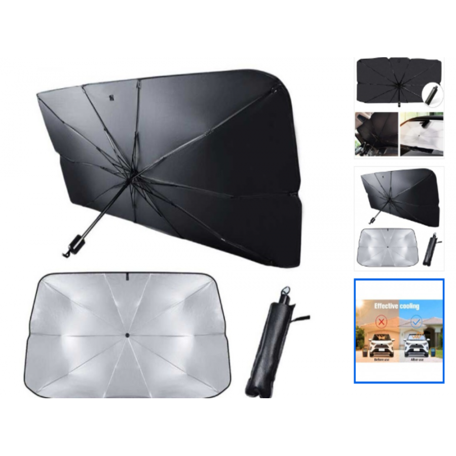 Parasolar Tip Umbrela Pentru Masina, Parbriz sau Luneta Spate Parasolar Tip Umbrela Pentru Masina, Parbriz sau Luneta Spate