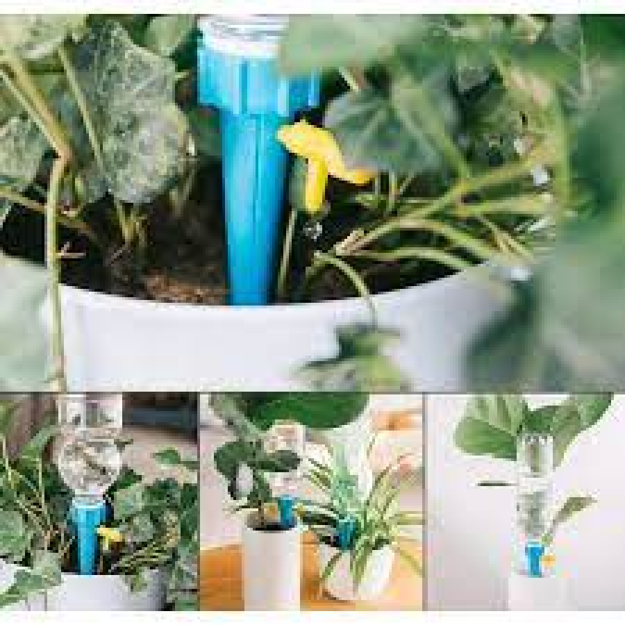 Set 6 Dispozitive de Irigare pentru Plante in Ghiveci, Sistem Automat de Udat Ghiveci