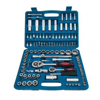 Trusa Profesionala Chei Tubulare cu 108 Piese Cromate, cod 01350WOW Trusa Profesionala Chei Tubulare cu 108 Piese Cromate, cod 01350WOW