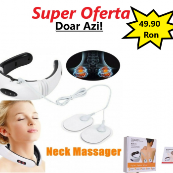 Aparat De Masaj Cervical SH-208, Portabil Aparat De Masaj Cervical SH-208, Portabil