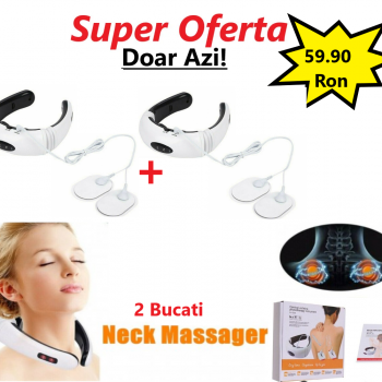 Oferta 2 Bucati x Aparat De Masaj Cervical SH-208 Oferta 2 Bucati x Aparat De Masaj Cervical SH-208