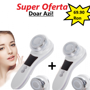 Promo 2 Bucati x Aparat Pentru Masaj si Tonifiere Faciala 4 in 1 Promo 2 Bucati x Aparat Pentru Masaj si Tonifiere Faciala 4 in 1