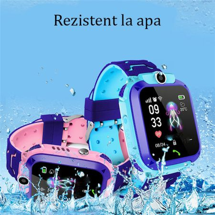 Kids Smart Watch,  Ceas Inteligent Pentru Copii, cu functie de localizare, apelare si camera